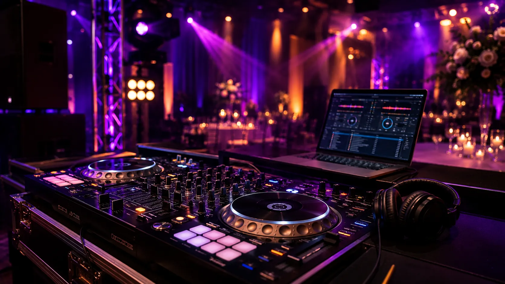oui et vous - Ambiance lumineuse de club DJ — illustration pour l'article « Association : Picnic club »
