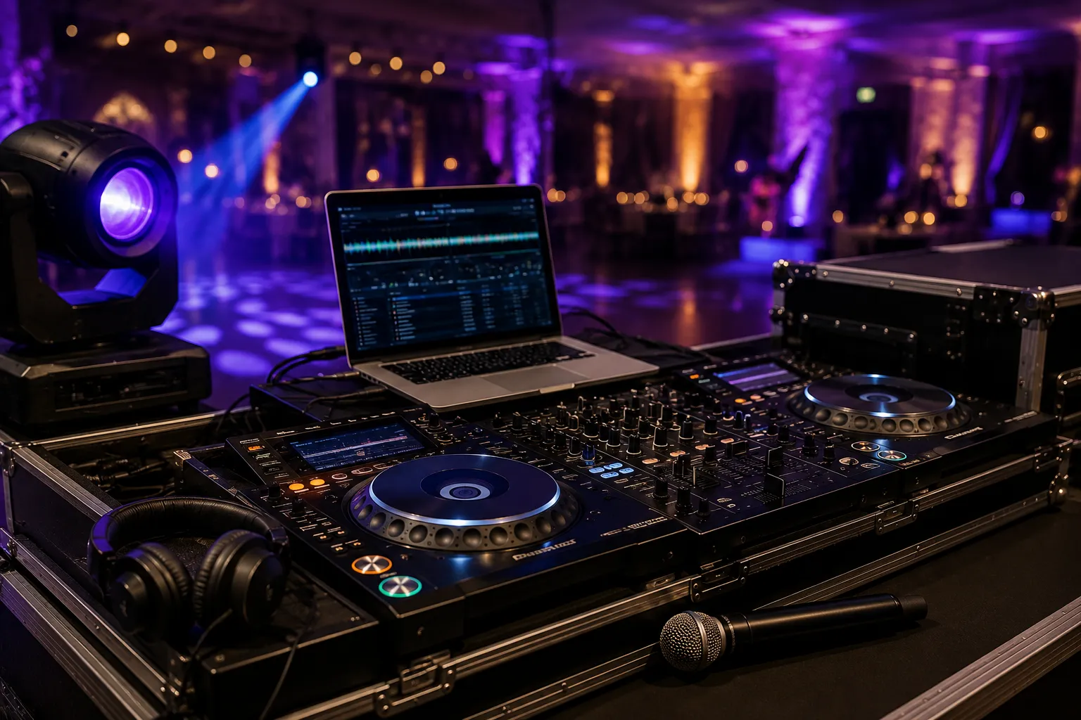 oui et vous - Installation DJ dans une ambiance feutrée — illustration pour l'article « Comment compter les bébés dans le RSVP ? »