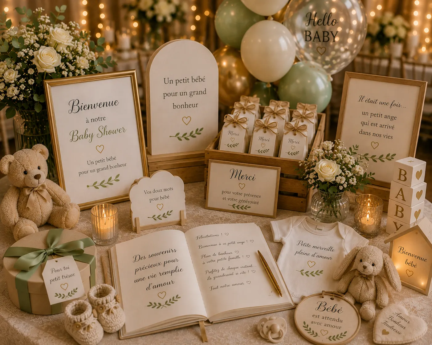 oui et vous - Table de fête pour bébé chaleureux — illustration pour l'article « Comment clôturer les inscriptions à temps ? »